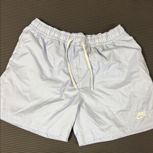 Nike light blue Athletic Shorts